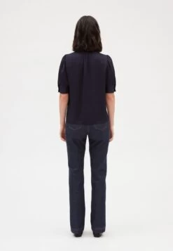 CLAUDIE PIERLOT Bella - Blouse - Marine -Claudie Pierlot Mode 977ba5e8e50143459d5613ca3167ec55
