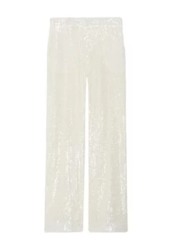 CLAUDIE PIERLOT Paillette - Pantalon Classique - Blanc 12 CLAUDIE PIERLOT Paillette - Pantalon Classique - Blanc -Claudie Pierlot Mode 97f6ca08c92b4de5a7ab7bc48d69ff7b