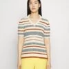 CLAUDIE PIERLOT Manoir - Polo - Multi-Coloured -Claudie Pierlot Mode 99c462f717f34818a6cf66e4734e9d3a