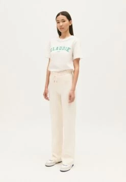 CLAUDIE PIERLOT Macmic - Pantalon Classique - Ecru -Claudie Pierlot Mode 9aed74b295af463d84d83008f89c8cf2