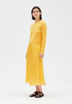 CLAUDIE PIERLOT Sapinopois - Jupe Trapèze - Print Clair -Claudie Pierlot Mode 9c1c7604abc74f5d9e74dbcb16159e4e