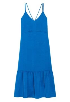 CLAUDIE PIERLOT Royasantorin - Robe Longue - Bleu Santorin -Claudie Pierlot Mode 9f8615be8bcf41f48bfea5a0702cd535