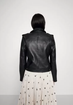 CLAUDIE PIERLOT Veste En Cuir - Noir -Claudie Pierlot Mode 9f8e1fa02c004b1ca8c8eec16413312e