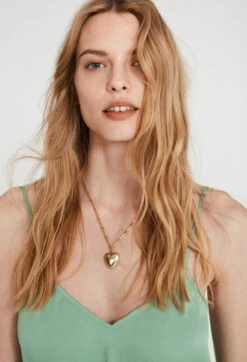 CLAUDIE PIERLOT Collier Doré à Maillons -Claudie Pierlot Mode Claudie CFABI00110 L010 H 2