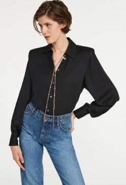 CLAUDIE PIERLOT Collier Doré Laiton -Claudie Pierlot Mode Claudie CFABI00117 L009 H 2