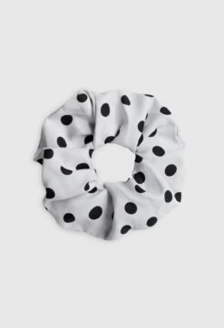 CLAUDIE PIERLOT Chouchou Imprimé Pois écru