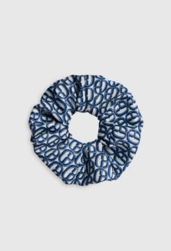 CLAUDIE PIERLOT Chouchou Monogramme Bleu