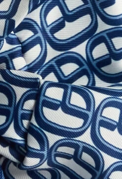 CLAUDIE PIERLOT Chouchou Monogramme Bleu -Claudie Pierlot Mode Claudie CFABI00149 K009 H 3