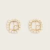 CLAUDIE PIERLOT Boucles D'oreilles Dorées -Claudie Pierlot Mode Claudie CFABI00163 L009 H 1