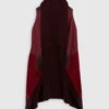 CLAUDIE PIERLOT Poncho Bordeaux Laine -Claudie Pierlot Mode Claudie CFABO00282 C009 H 1