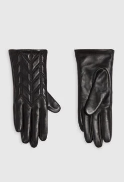 CLAUDIE PIERLOT Gants Cuir Matelassé -Claudie Pierlot Mode Claudie CFABO00291 B001 H P