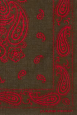 CLAUDIE PIERLOT Bandana Kaki -Claudie Pierlot Mode Claudie CFABO00301 H001 H 3