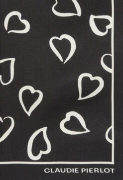 CLAUDIE PIERLOT Foulard Soie Cœurs -Claudie Pierlot Mode Claudie CFABO00329 K010 H 3