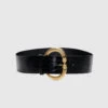 CLAUDIE PIERLOT Ceinture Boucle Cuir Noir -Claudie Pierlot Mode Claudie CFACE00049 B001 H 1