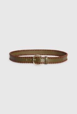 CLAUDIE PIERLOT Ceinture En Cuir Tressé