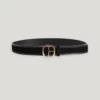 CLAUDIE PIERLOT Ceinture Cuir Suède Noir -Claudie Pierlot Mode Claudie CFACE00206 B001 H 1