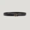 CLAUDIE PIERLOT Ceinture Cuir Noir -Claudie Pierlot Mode Claudie CFACE00211 B001 H 1