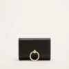 CLAUDIE PIERLOT Porte-monnaie Boucle Cuir Noir -Claudie Pierlot Mode Claudie CFAPM00027 B001 H 1