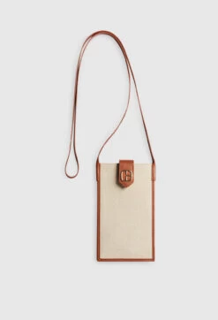 CLAUDIE PIERLOT Petite Pochette à Bandoulière Canvas