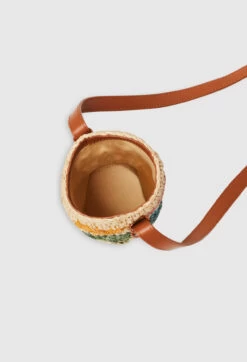 CLAUDIE PIERLOT Porte Gourde Raphia -Claudie Pierlot Mode Claudie CFAPM00138 K001 H 3