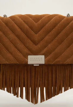 CLAUDIE PIERLOT Sac Angela Franges Cuir -Claudie Pierlot Mode Claudie CFASA00204 G007 H 9