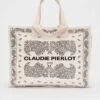 CLAUDIE PIERLOT Sac Cabas Coton Recyclé -Claudie Pierlot Mode Claudie CFASA00286 K001 H 1