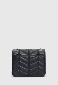 CLAUDIE PIERLOT Sac Angela Quilt Cuir Noir -Claudie Pierlot Mode Claudie CFASA00304 B001 H 4