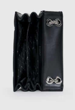 CLAUDIE PIERLOT Sac Angela Quilt Cuir Noir -Claudie Pierlot Mode Claudie CFASA00304 B001 H 5