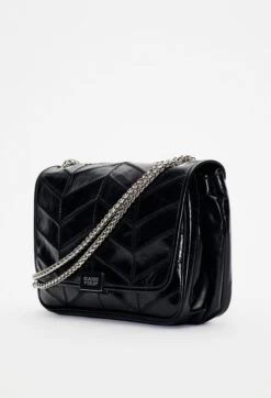 CLAUDIE PIERLOT Sac Angelo Cuir Noir -Claudie Pierlot Mode Claudie CFASA00323 B001 H 5