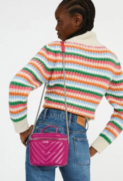 CLAUDIE PIERLOT Sac Angela Vanity Cuir -Claudie Pierlot Mode Claudie CFASA00391 I002 H 2