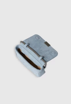 CLAUDIE PIERLOT Mini Sac Akilino Bleu Ciel Cuir -Claudie Pierlot Mode Claudie CFASA00397 07 H 3