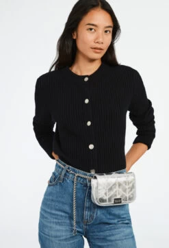 CLAUDIE PIERLOT Mini Sac Akilino Cuir -Claudie Pierlot Mode Claudie CFASA00418 L007 H 3