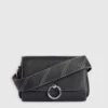 CLAUDIE PIERLOT Sac Anouchka Cuir Noir 2 CLAUDIE PIERLOT Sac Anouchka Cuir Noir -Claudie Pierlot Mode Claudie CFASA00449 B001 H 1