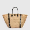 CLAUDIE PIERLOT Panier Paille Et Shearling -Claudie Pierlot Mode Claudie CFASA00450 B001 H 1
