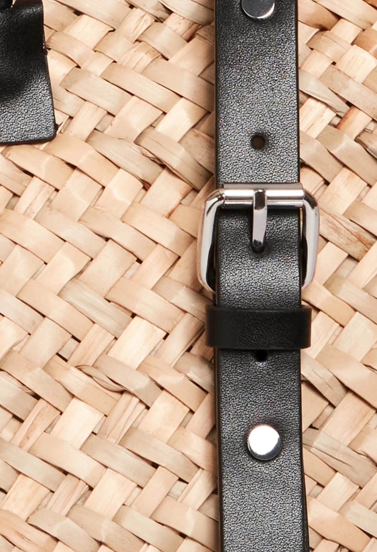 CLAUDIE PIERLOT Panier Paille Et Shearling 7 CLAUDIE PIERLOT Panier Paille Et Shearling – Image 5