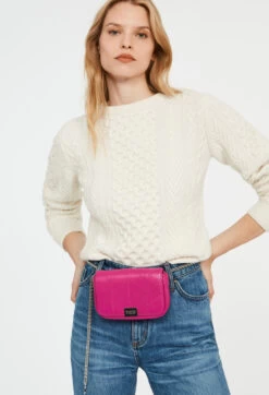 CLAUDIE PIERLOT Mini Sac Akilino Cuir -Claudie Pierlot Mode Claudie CFASA00451 I002 H 3