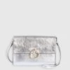 CLAUDIE PIERLOT Pochette Anouck Cuir Argent -Claudie Pierlot Mode Claudie CFASA00454 L007 H 1
