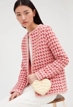 CLAUDIE PIERLOT Petit Sac Coeur Cuir -Claudie Pierlot Mode Claudie CFASA00473 F003 H 2