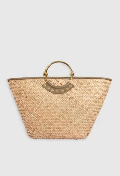 CLAUDIE PIERLOT Grand Panier Amily Paille 10 CLAUDIE PIERLOT Grand Panier Amily Paille -Claudie Pierlot Mode Claudie CFASA00479 H013 H 4