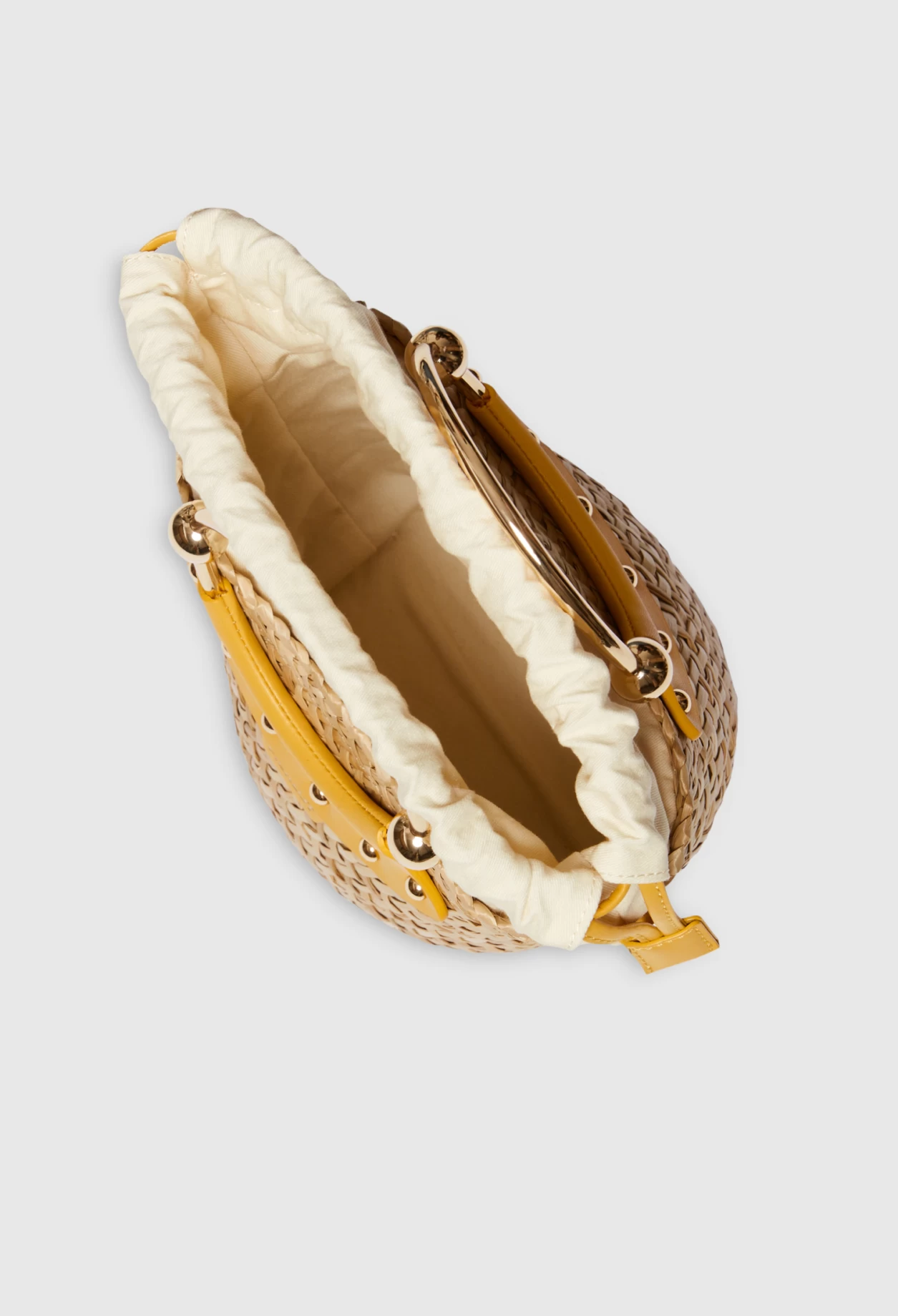 CLAUDIE PIERLOT Mini Panier Abeille Paille 5 CLAUDIE PIERLOT Mini Panier Abeille Paille – Image 3