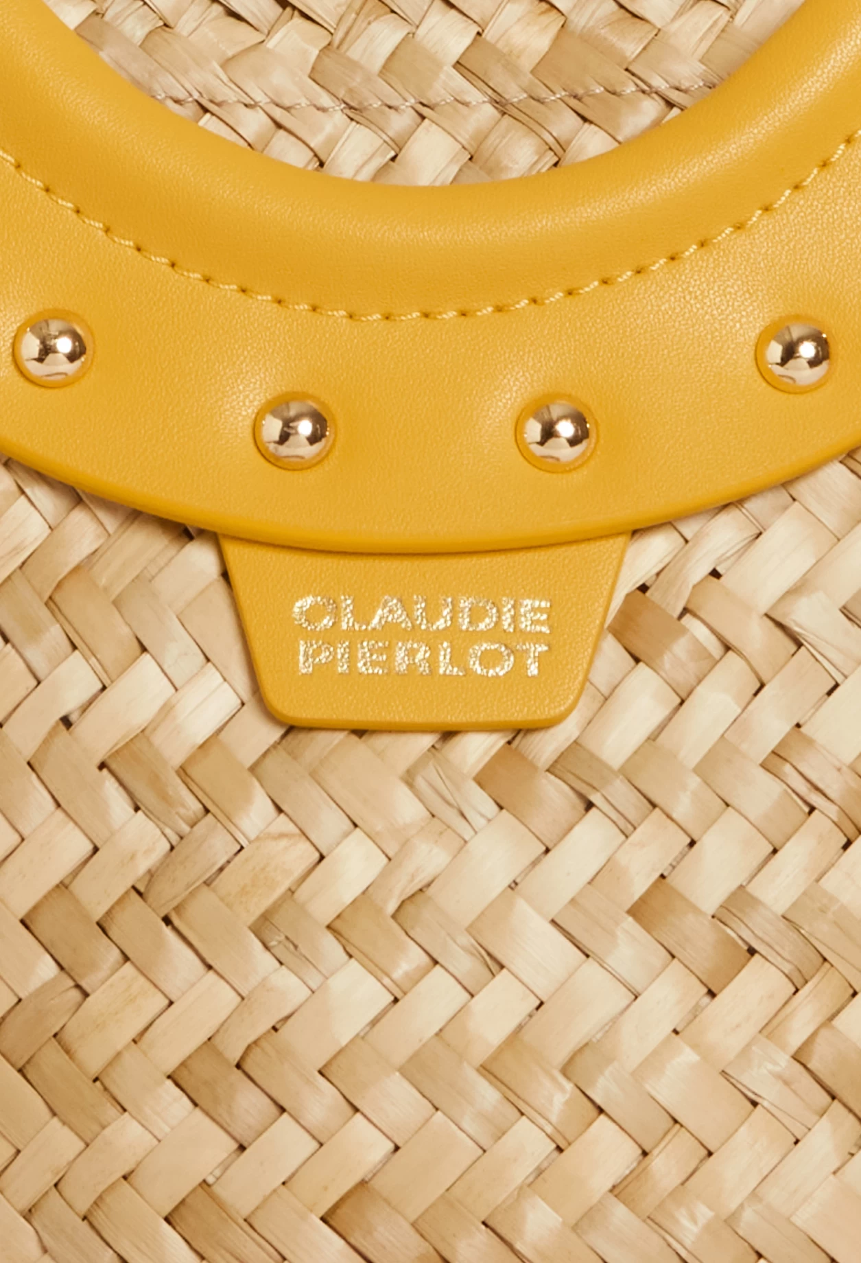 CLAUDIE PIERLOT Mini Panier Abeille Paille 7 CLAUDIE PIERLOT Mini Panier Abeille Paille – Image 5