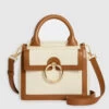 CLAUDIE PIERLOT Sac Anouck Toile Beige -Claudie Pierlot Mode Claudie CFASA00496 F003 H 1