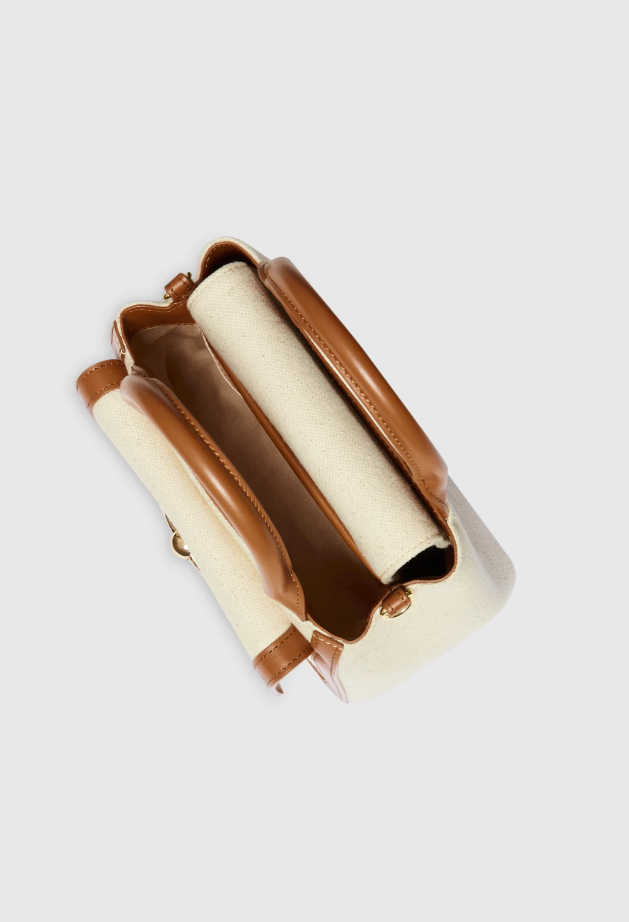 CLAUDIE PIERLOT Sac Anouck Toile Beige 5 CLAUDIE PIERLOT Sac Anouck Toile Beige – Image 3