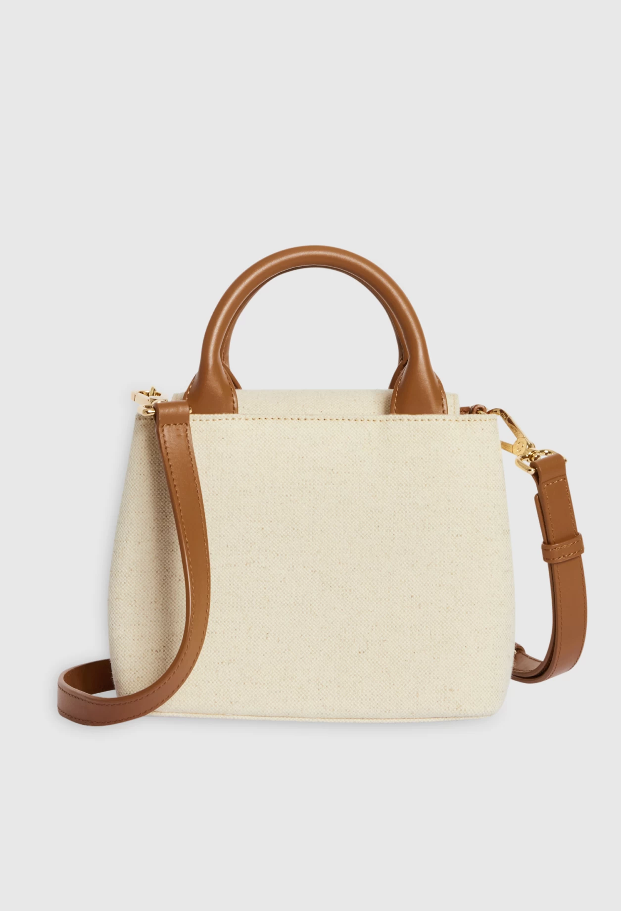 CLAUDIE PIERLOT Sac Anouck Toile Beige 6 CLAUDIE PIERLOT Sac Anouck Toile Beige – Image 4
