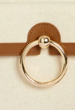 CLAUDIE PIERLOT Sac Anouck Toile Beige 13 CLAUDIE PIERLOT Sac Anouck Toile Beige -Claudie Pierlot Mode Claudie CFASA00496 F003 H 6