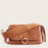 CLAUDIE PIERLOT Sac Anoushka Cuir Suède Caramel 2 CLAUDIE PIERLOT Sac Anoushka Cuir Suède Caramel -Claudie Pierlot Mode Claudie CFASA00530 G004 H 1