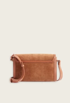 CLAUDIE PIERLOT Sac Anoushka Cuir Suède Caramel -Claudie Pierlot Mode Claudie CFASA00530 G004 H 4