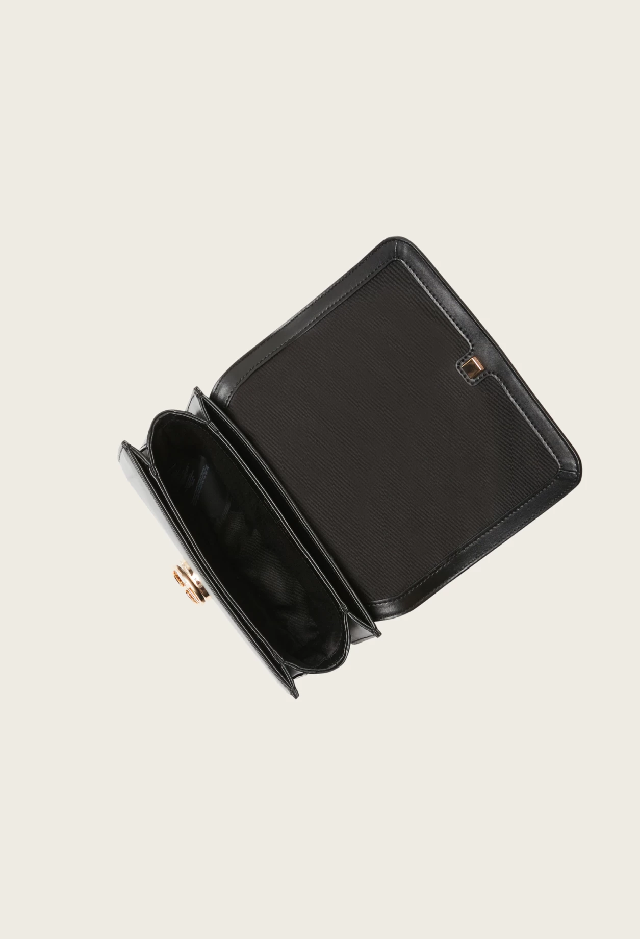 CLAUDIE PIERLOT Sac Alberto Cuir Suède Noir 5 CLAUDIE PIERLOT Sac Alberto Cuir Suède Noir – Image 3