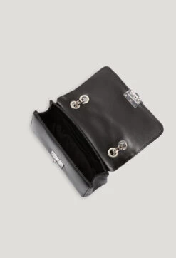 CLAUDIE PIERLOT Sac Angelina Cuir Noir -Claudie Pierlot Mode Claudie CFASA00536 B001 H 3