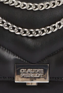 CLAUDIE PIERLOT Sac Angelina Cuir Noir -Claudie Pierlot Mode Claudie CFASA00536 B001 H 5
